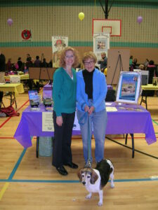With Harriet & Bella at College Park Library Book Festival